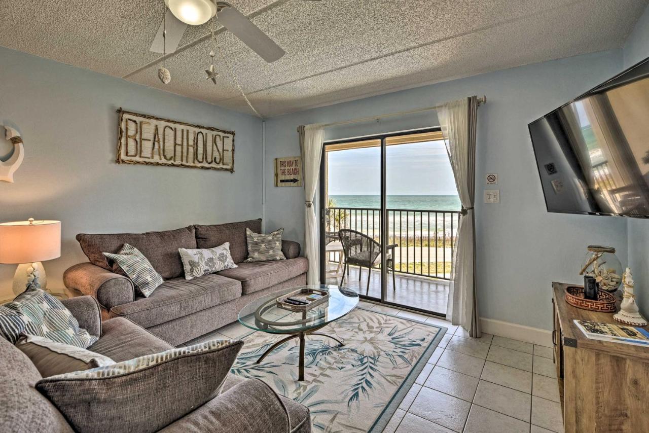 Oceanfront Ormond Beach Getaway With Balcony! Apartment Екстериор снимка