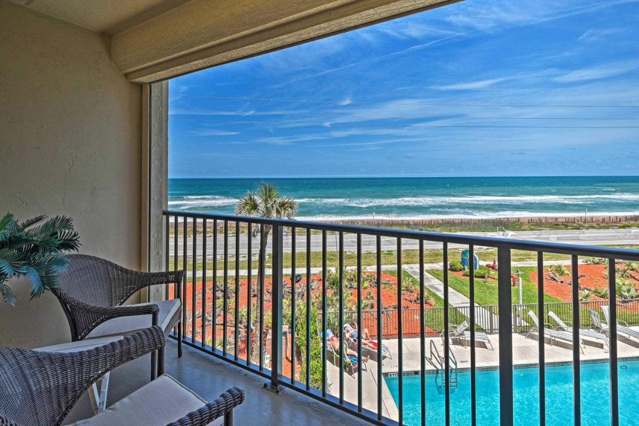 Oceanfront Ormond Beach Getaway With Balcony! Apartment Екстериор снимка