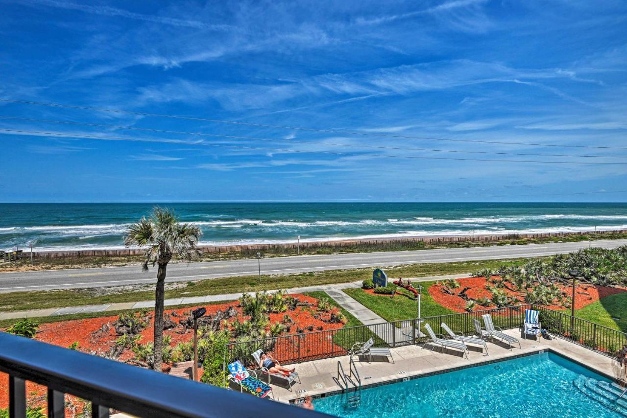 Oceanfront Ormond Beach Getaway With Balcony! Apartment Екстериор снимка